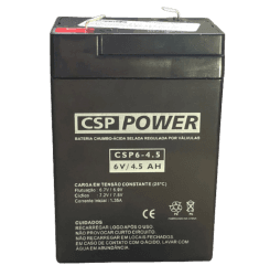Bateria Selada 6V 4,5AH Multiuso Recarregável 